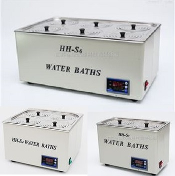 江苏金怡 HH-S1 S2 S4 S6 数显双孔恒温水浴锅 四孔六孔 一级代理