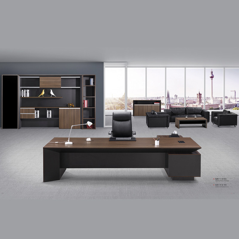 大班台老板桌办公桌经理桌高端大气新款时尚简约办公家具主管桌