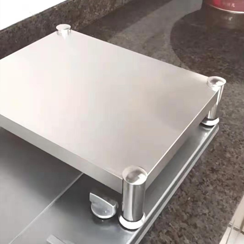 单层置物架不锈钢一层落地架保温桶架高锅架防潮架电磁炉支架厨房