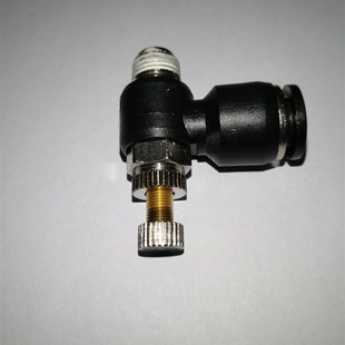 SL8 01气动调速节流阀气体流量控制快速接头精品调速阀8一分牙