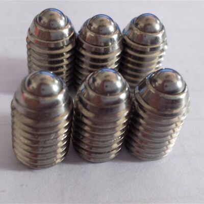 (品质保证)球头柱塞NBSZ10定位珠顶丝球头滚动玻珠波子紧固螺丝