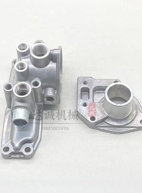 日立ZAX200 210 230 240节温器座 五十铃6BG1节温器上下盖 挖掘机