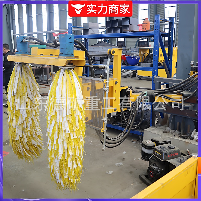 车载式护栏清洗机高速公路隔离墩清洗刷马路防眩网护栏清洗设备