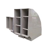 甄选多规格强度大口径阻燃PP弯头无机玻璃镁通风风管pp通风管