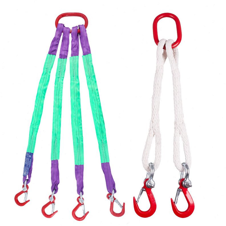 甄选包邮成套起重吊装工具柔性吊装带行车吊车组合索具吊绳吊具