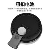 甄选HANNICOOK精准数显温湿度计雪茄盒电子恒温恒湿度计圆形湿度