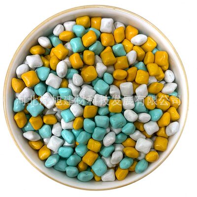 甄选纳米仿瓷砂儿童游乐厂淘气沙堡仿瓷砂干净不掉色彩色仿瓷砂