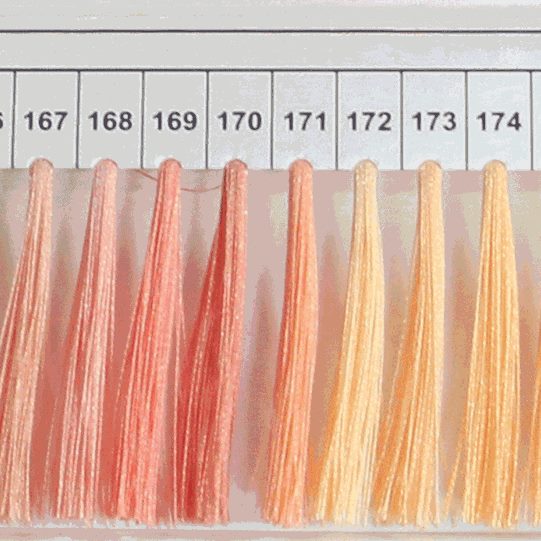 甄选蝴蝶牌108D涤纶丝色卡绣花线75D色卡120D人造丝绣花线色卡