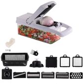 甄选新款 多功能家庭切菜器切丝切片切丁一体机家用厨房工具货源