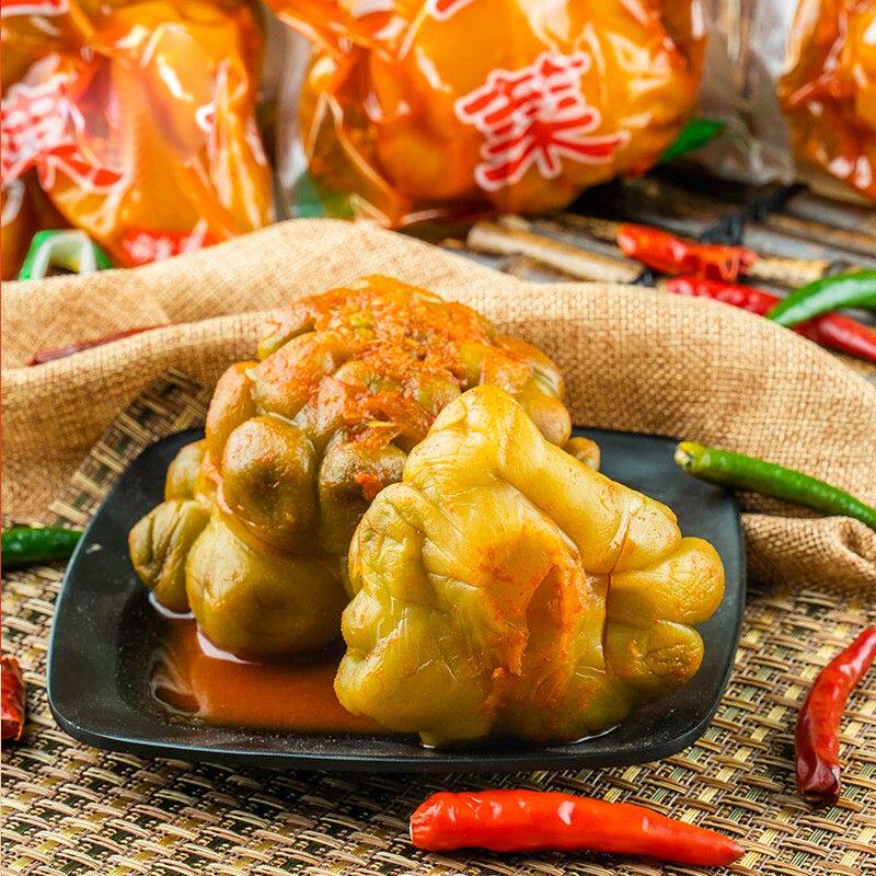 涪陵榨菜头5斤/400克 整箱微辣原味咸菜全形榨菜疙瘩腌制盐菜