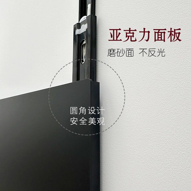 电表箱装饰超薄下推拉亚克力电闸箱遮挡可定制简约弱电箱盖板装饰