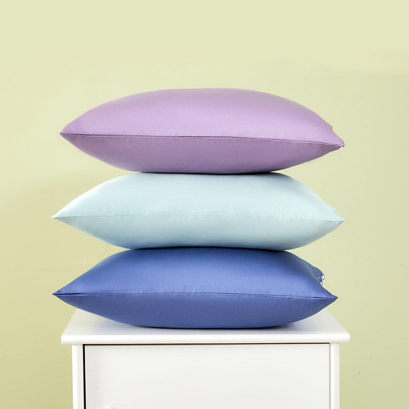 卧室床头靠枕靠垫一对床上60抱枕套45x45不含芯50大靠背全棉