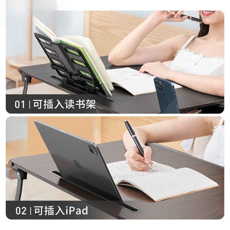 床上学习桌折叠小桌子电脑桌写作业卧室小桌板学生G6宿舍懒人