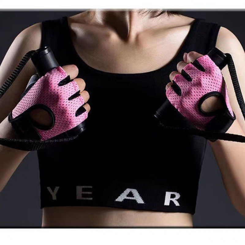 健身手套护手套男女器械单杠锻炼护腕防滑半指运动引体向上防起茧