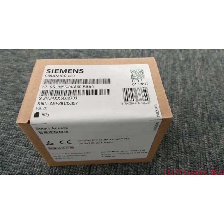 原装6SL3255-0VA00-5AA0西门子V20 Smart Access Web 服务器模块