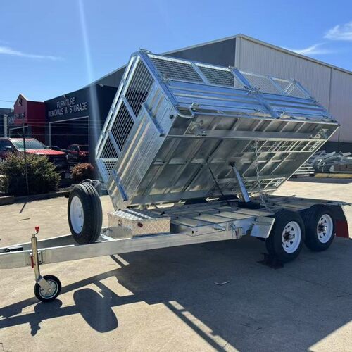 ATM3吨 8*5的吨农用自卸后翻拖车 建筑用沙土石子运输车 挖机拖车