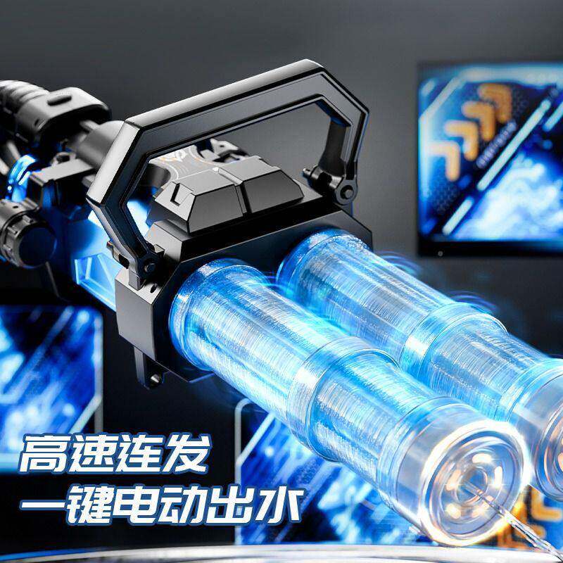 冒动双管加特JF-005A林水枪动高压玩具男孩儿童电高级呲枪琳射水