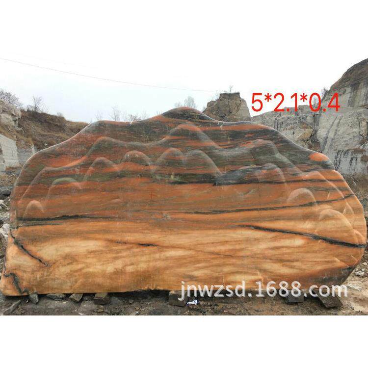 工厂入口大石头厂家 村庄石刻标志牌图片 景区大型门牌石价格