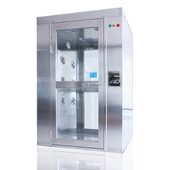 甄选304不锈钢风淋室201人双吹双人双吹人脸识别货淋室通道净化工