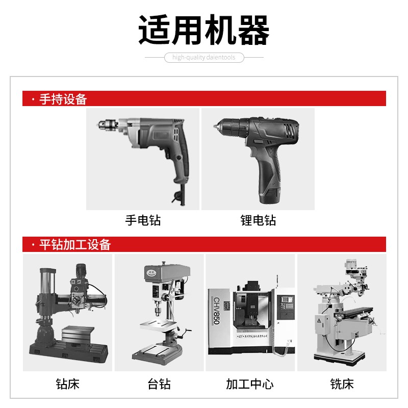 电手钻钢板螺旋钻头打孔钢铁直柄麻花钻含钴m35加长超硬不锈钢转