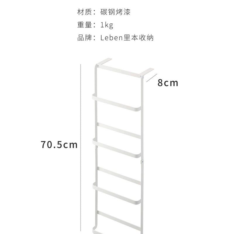 里本 侧挂拖鞋架 进门玄关拖鞋收纳 简易门口浴室窄小置物挂架子