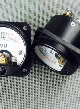 新款 VU 表 电平表 dB表 功率表 古典暖黄色背光 单个表价钱