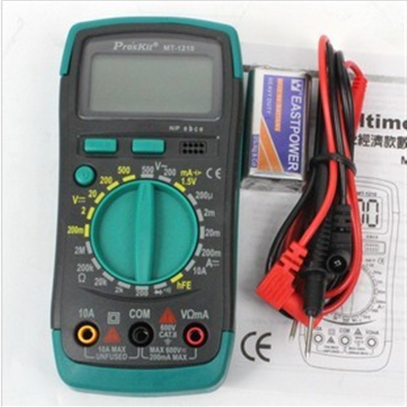 台湾宝工MT-1210 3 1/2位经数字万用表 三用数显电表