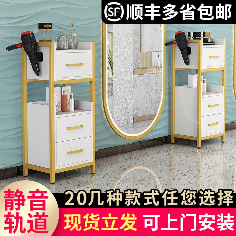 理发店工具柜发廊专用工具车美发店置物架工具台剪发推车小柜子