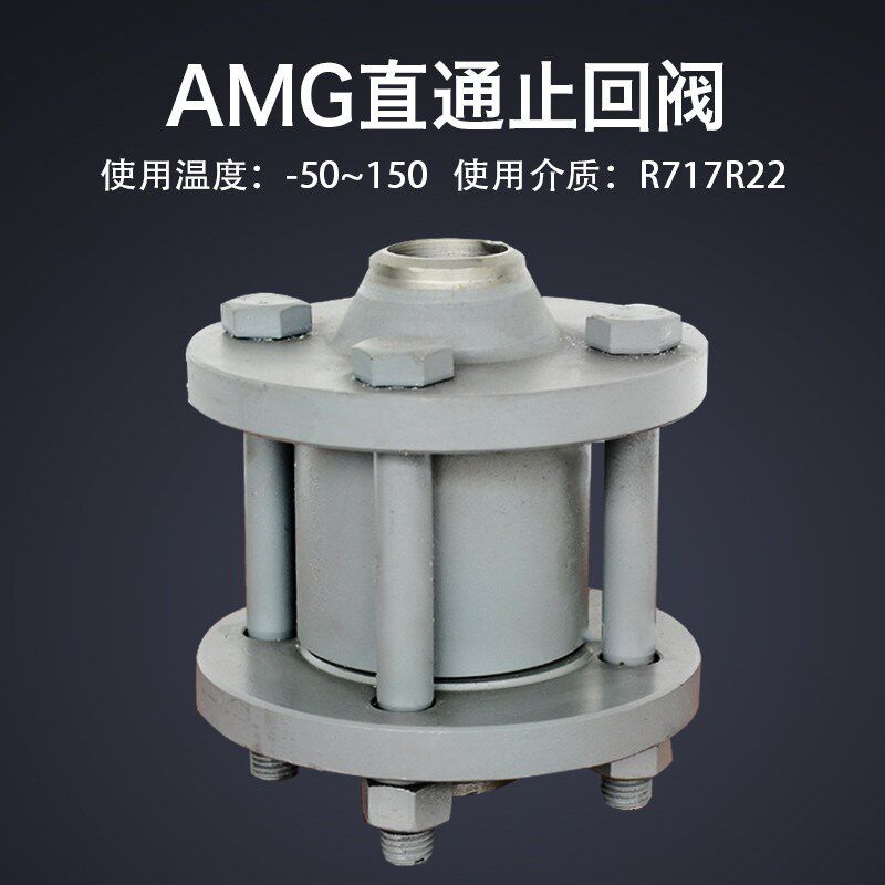 AMG直通止回阀常州埃姆基氨氟制冷管道用RCH20-150止回阀