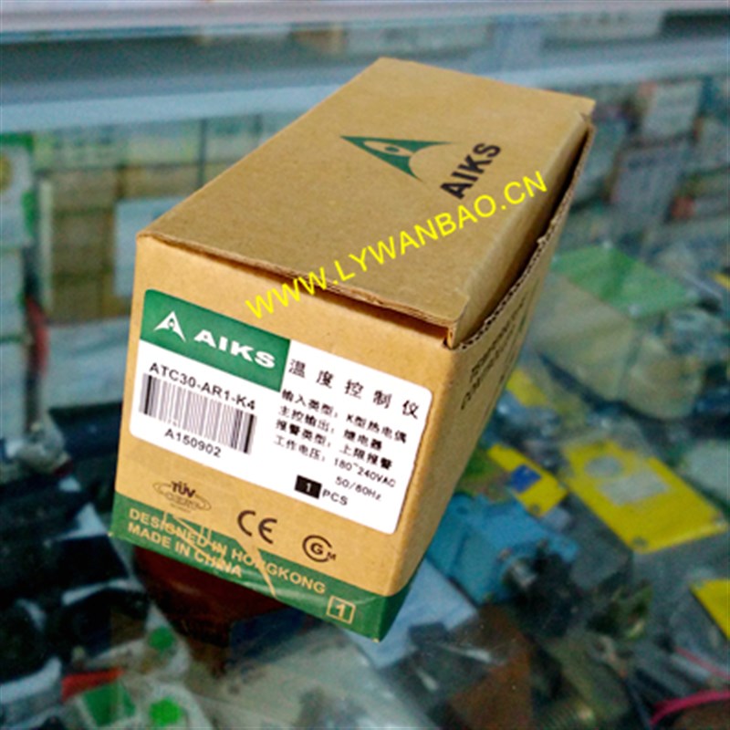 原装AIKS爱克斯温控仪温度控制仪ATC30-AR1-K4 220VAC温控器