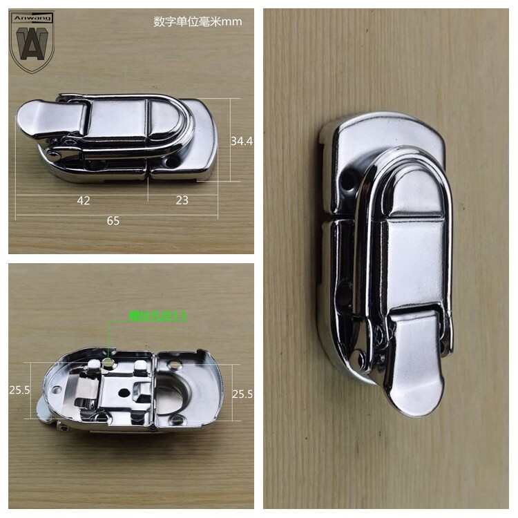箱扣搭扣 行李箱锁扣 航空箱配件 箱包五金配件 工具箱搭扣箱锁