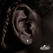 CoastZ钻石耳钉男款 S999纯银针高级感锆石女养耳洞防过敏免摘睡觉