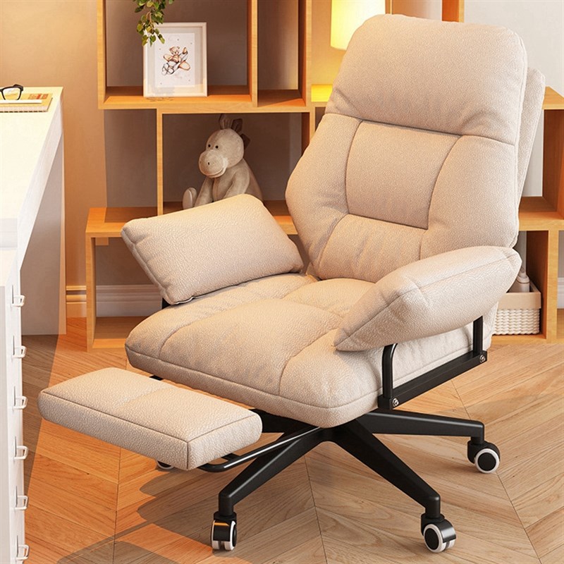 电脑椅沙发椅懒人家用久坐游戏书房椅子人体工学椅靠背可躺书桌座