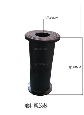 气动手控喷砂机调砂阀磨料CLEMCO克莱蒙特黑色耐磨进口H型橡胶芯