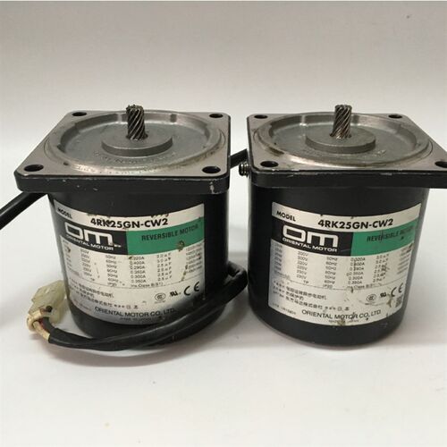 原装日本OM东方电机4RK25GN-CW2单相齿轴25W电机220V配4GN齿轮箱