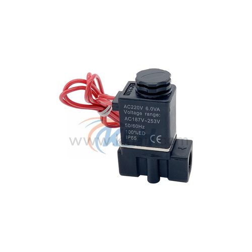 2P025-08 二位二通流体控制阀塑料电磁阀DC24V/12V AC220V/110V