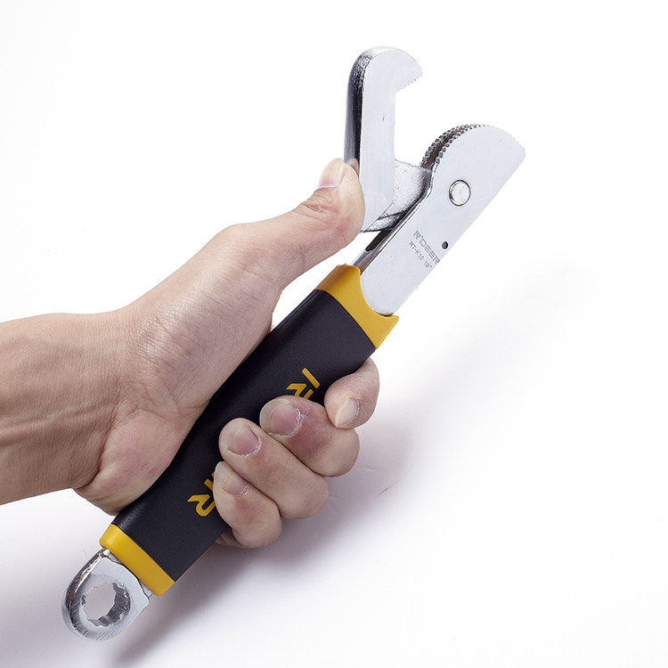 飞鹿工具 勾形快速万能扳手 铬钒钢多用万能扳手 管子扳 有大中小,童鞋/婴儿鞋/亲子鞋,其他鞋配件,淘宝优惠券,粉丝福利购,淘宝优惠卷