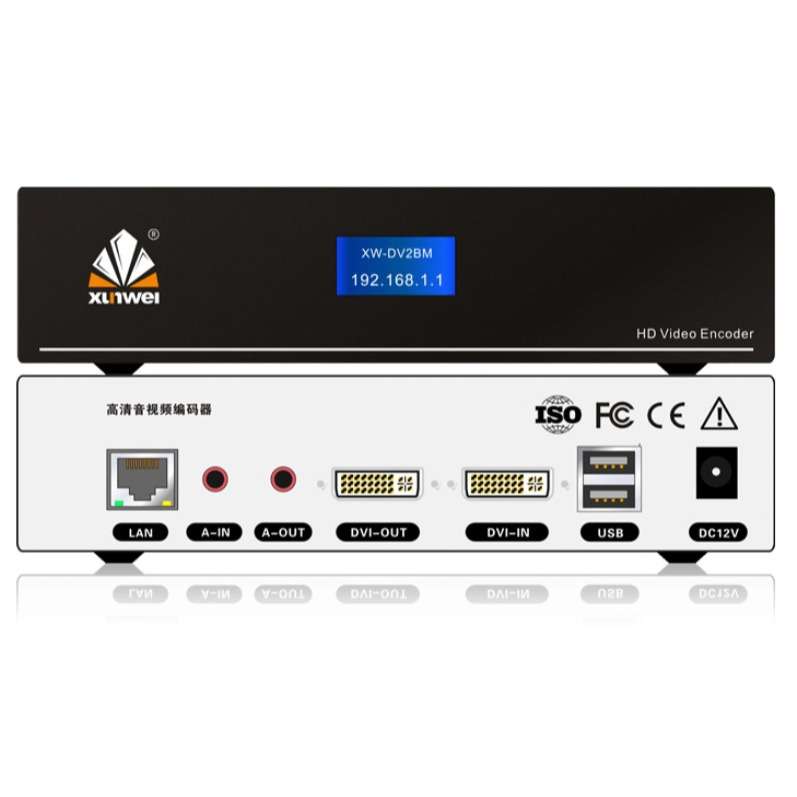 视频编码器监控网络直播h265厂家8 16路sdi模拟数字高清编解码器