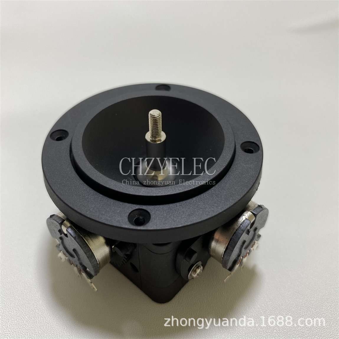 CHZYELEC摇杆控制杆二轴二维摇杆电位器 ZY-D201A-R4 10KΩ电阻