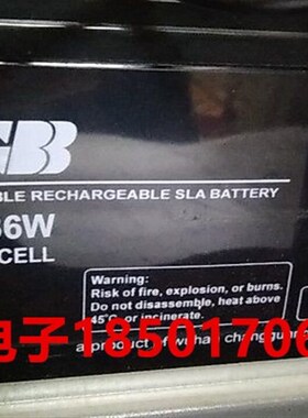 CGB蓄电池 HR1236W 12V36W/CELL 恒电HENDIAN不间断UPS电源电池