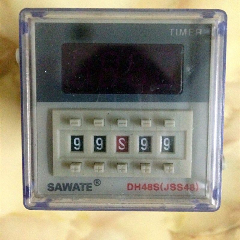 原装 SAWATE数显时间继电器 DH48S-2Z(JSS48A-2Z)DC24V 220V