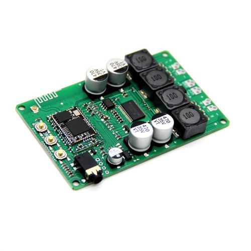 蓝牙5.0高通QCC3031/3034对箱TWS AUX输入APTXHD功放板2x20W/30W