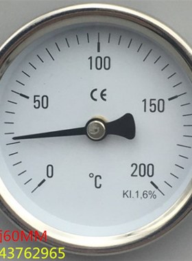 磁铁模具表面温度表0-200度 200C 表面直径60MM