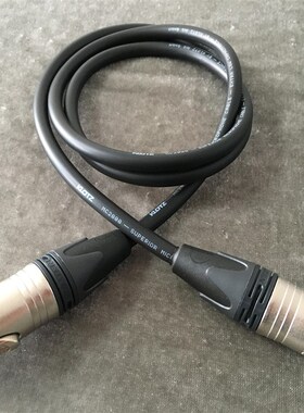 原装德国KLOTZ屏蔽话筒信号线MC2000优曲克三芯卡侬公转母平衡线