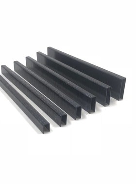 包邮码钉马钉黑色码钉门型钉黑胶U型钉408J410J413J416J419J422J