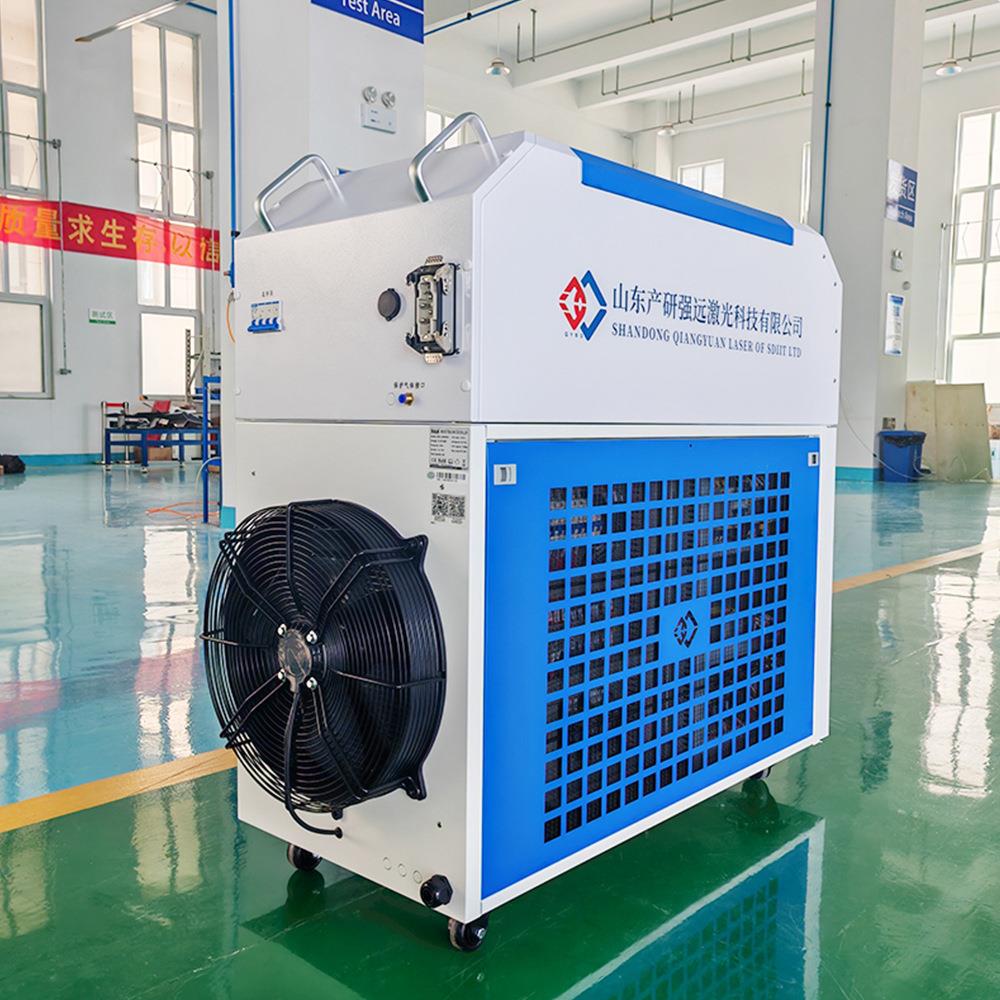 500w大功率脉冲激光清洗机金属模具氧化层锈蚀漆皮清洗