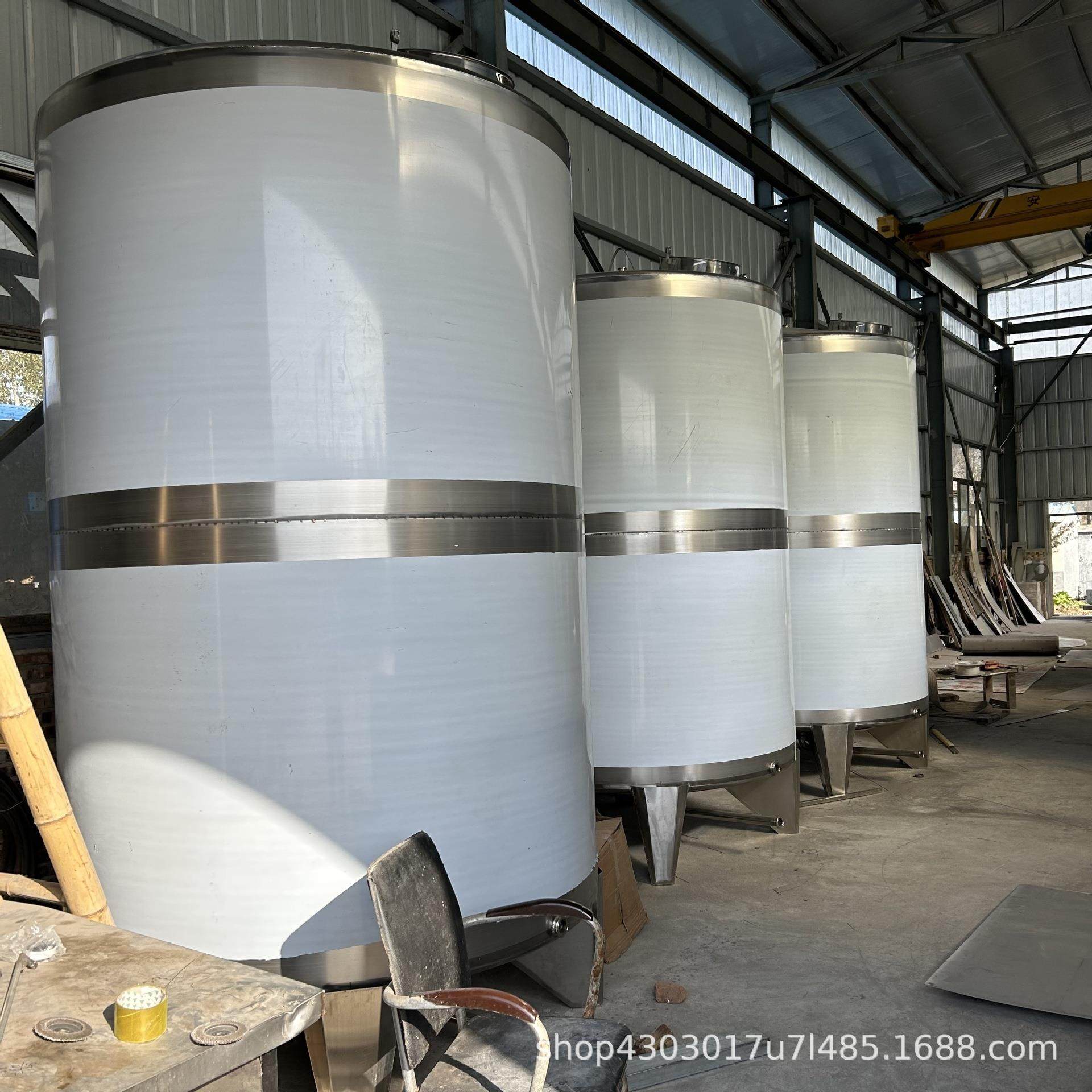 立式黄酒追丢沉淀罐 5立方储水罐 生产厂家 白酒基酒储蓄罐