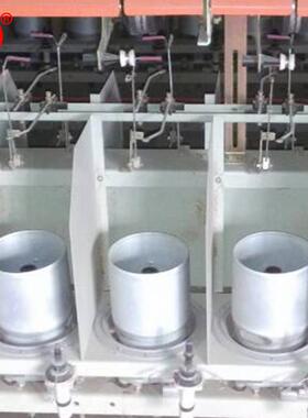 新昌二手短纤倍捻机纺织配件 并纱机除尘设备HJ218系列高速并纱机