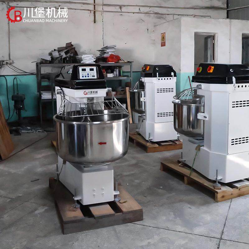 柏川商用小型和面机全自动15公斤揉面机不锈钢25公斤打面机大型