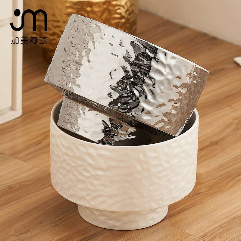 30cm大口径台面花盆蝴蝶兰大蕙兰花器植物盆栽盆景